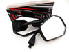 Suzuki RH250 Black White Hex Soko Mirrors (1984-1988)
