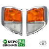 TOYOTA Land Cruiser 70 Series 2 x Corner Lamp Light Turn Signal LH RH Set