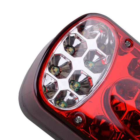 Truck Van Caravan 12V Rear Tail Light Brake Stop Lamp