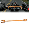 Motorcycle Lever Gold Tone 22mm Balance Bar Crossbar