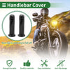 Motorcycle Handle Bar Throttle Black 7/8" 22mm Hand Grips
