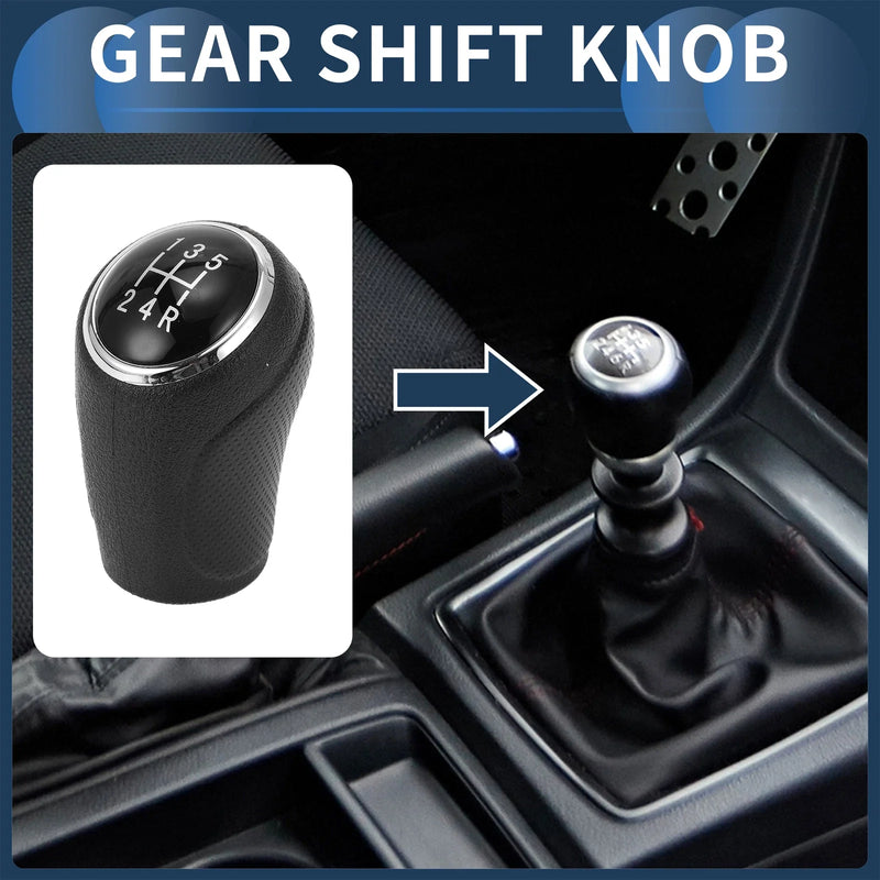 Suzuki SX4 S-Cross (2016-2021) Black 5 Speed Manual Gear Shift Knob