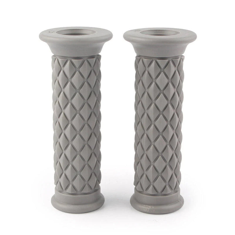 Cafe Racer Motorcycle Bikes 22mm Rubber Hand Grips