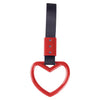 Universal Drift Car HEART Red TSURIKAWA Ring Handle Strap Charm