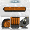 Motorcycle Orange 12 x Universal Self w/ Screw Safety Spoke Reflective