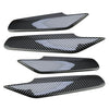 Honda Civic Carbon Fiber Style Interior Door Armrest Panel Covers (2022-2023)