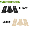 Chevy Blazer (2019 - 2024) Black 6 Pcs Pillar Window Trim