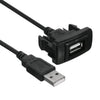Toyota Corolla (2014-2023) 25cm USB Charging Cable Adapter Cord