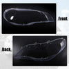 BMW X5 E70 Pair Front Headlight Lens Cover Cap (2007-2013)
