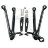 Suzuki GSXR1000 Black Rear Footrest Footpeg Bracket (2003-2006)