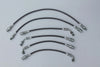 Toyota Land Cruiser 80 Series Braided Brake Hose Set (6) (1990-1992)