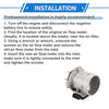 Ford Contour L4 2.0L Mass Air Flow Sensor Assembly (1995-1999)
