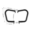 Triumph Street Cup Chrome/Black Engine Guard Crash Bar (2016-2020)