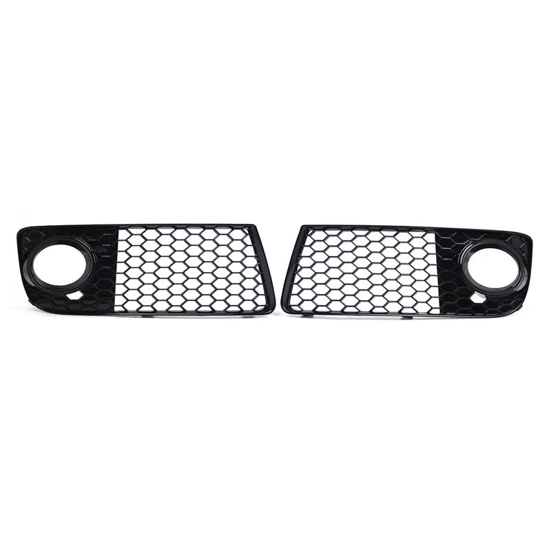 Audi TT Glossy Black Honeycomb Fog Light Grille (2009-2014)