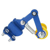 ATV Dirt Bike Blue & Yellow Universal Bolt-On Chain Tensioner Roller Adjuster