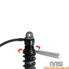 Harley Touring Electra Glide Remote Reservoir Rear Shocks (2014-2023)