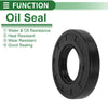 Make Model Oil Seal 35x70x12mm Rotary Shaft Seal NBR Black