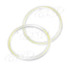 Car 12V-24V 90mm LED Halo Lamp Angel Eyes Fog Light