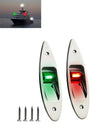 Car Side Navigation Lamp 2x Vertical Mount 12V