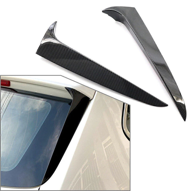 BMW X3 ABS Rear Window Side Spoiler Canard Splitter Trim (2011-2017)