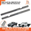 Mazda BT-50 Chrome Door Sill Scuff Plate Guard (2021-2025)