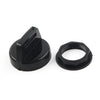 Polaris RZR XP 800-1000 Ranger Sportsman Black ABS Ignition Key Cover w/Nut