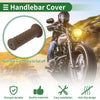 Motorcycle Handlebar TPU Dark Brown 25mm Hand Grips