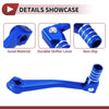 Bosuer 125 Blue Head Folding Gear Shifter Lever / 1x /