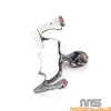 Harley Chopper Cafe Racer Skull Skeleton Headlight Visor