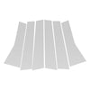 Mitsubishi Outlander (2023-2024) Silver 6 Pcs Door Pillar Window Trim