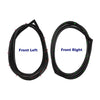 Pair Front Door Rubber Fits Nissan Cedric 240C, 260C 1971-75