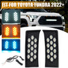 Toyota Tundra LED DRL Daytime Running Lights 2 x Turn Signal Lamps (2022-2023)