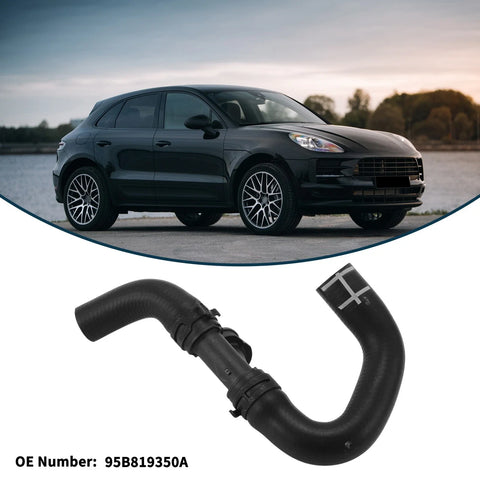 Porsche Macan Radiator Hose Rubber Coolant Pipe (2015 - 2015)