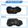 Toyota Tundra (2005-2006) Steel Black Engine Oil Pan