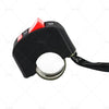 Universal Motorcycle ATV Handlebar Light Switch ON OFF Button Black