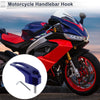 Rectangle Alloy Motorcycle Hanging Hook Screw Hexagon Wrench 1 Set Blue