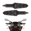 Motorcycle Tail Brake Lamp LED Turn Signal Amber Blinker Lights