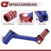 Bosuer Cheetah Blue Red Shifter Lever
