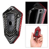 Mercedes Benz C CLA CLS CLK GLK GLA GLC Carbon Fiber Key Fob Case Cover
