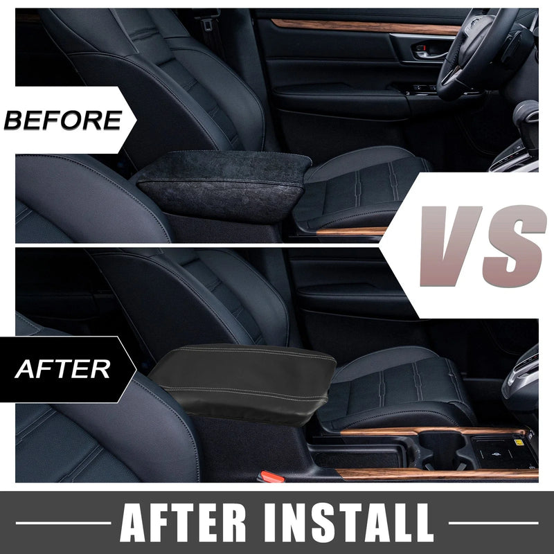 Toyota Venza 2021-2023 Black Gray Center Console Armrest Cover
