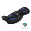Harley Touring CVO Street Road Glide Driver Passenger Gel Seat (2009-2023)
