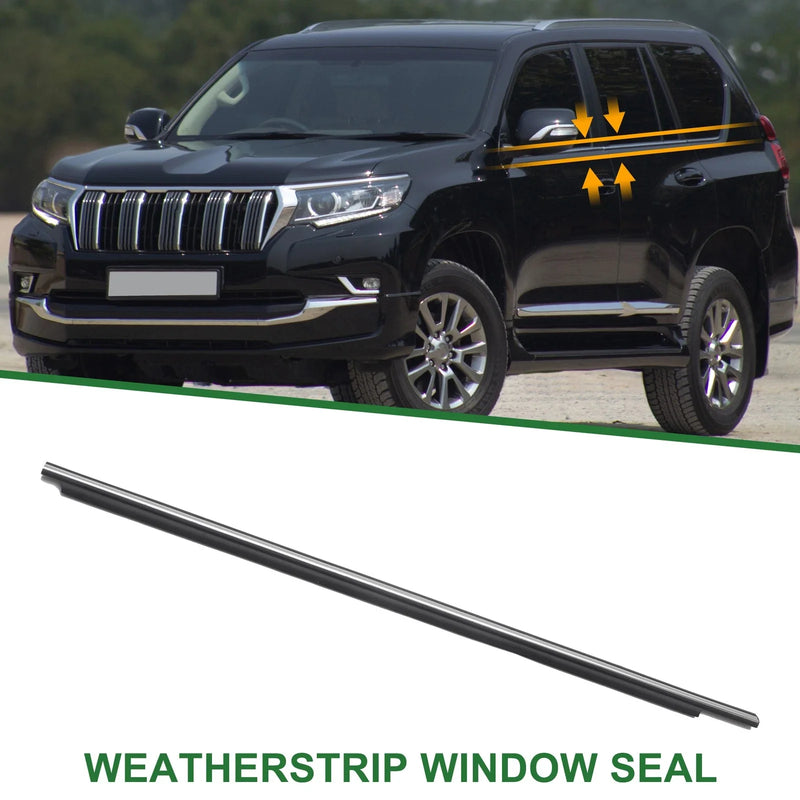 Toyota Land Cruiser 1 x Front Right Weatherstrip Window Seal