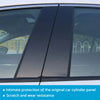 Infiniti G37 G35 Sedan 6 x Black Pillar Post Covers (2002-2013)