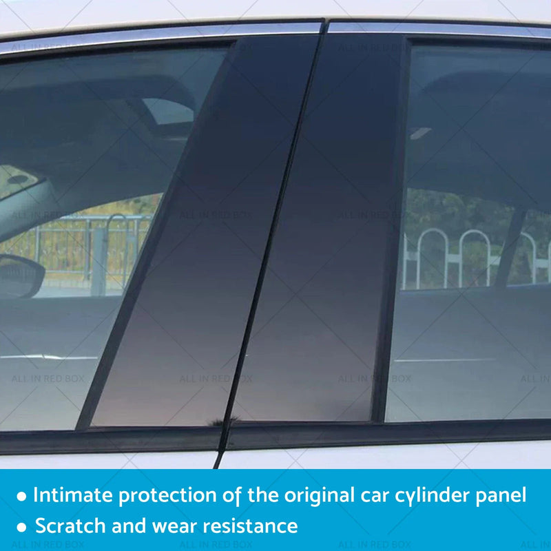 Infiniti G37 G35 Sedan 6 x Black Pillar Post Covers (2002-2013)