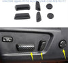 Toyota Tundra ABS Carbon Fiber Power Seat Control Cover 6pc (2014–2021)