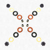 BMW Fuel Injector Service Kit 4 x Injectors (1.8MM Pintle Cap Hole)