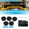 Auto Lift Car Truck Hoist Black 5Pcs Universal Round Rubber Arm Pads