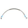 Motorcycle Braided Steel Brake Clutch Oil Hose Line Pipe (130cm)