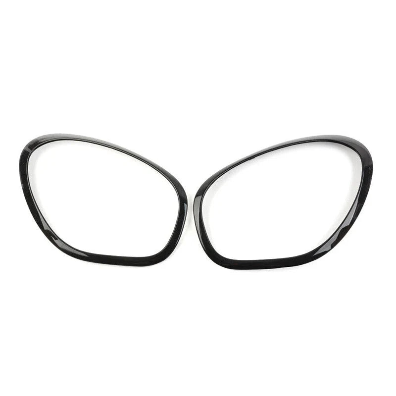MINI R60 Cooper Countryman 2 x Glossy Black Headlight Trim Rings (2011-2016)