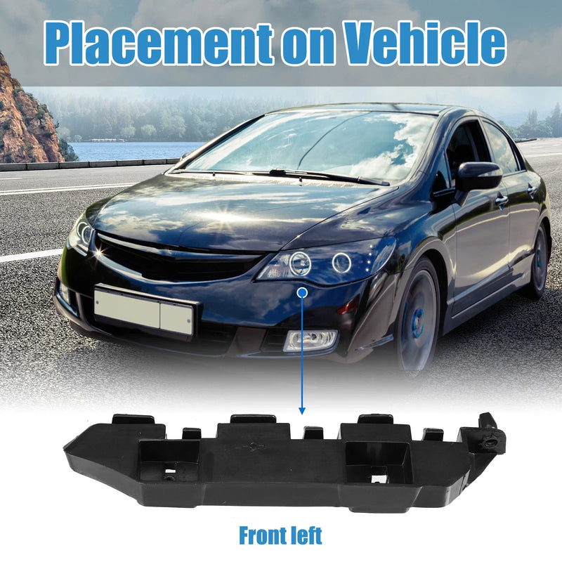 Honda Civic Left Side Front Bumper Bracket (2012-2015)